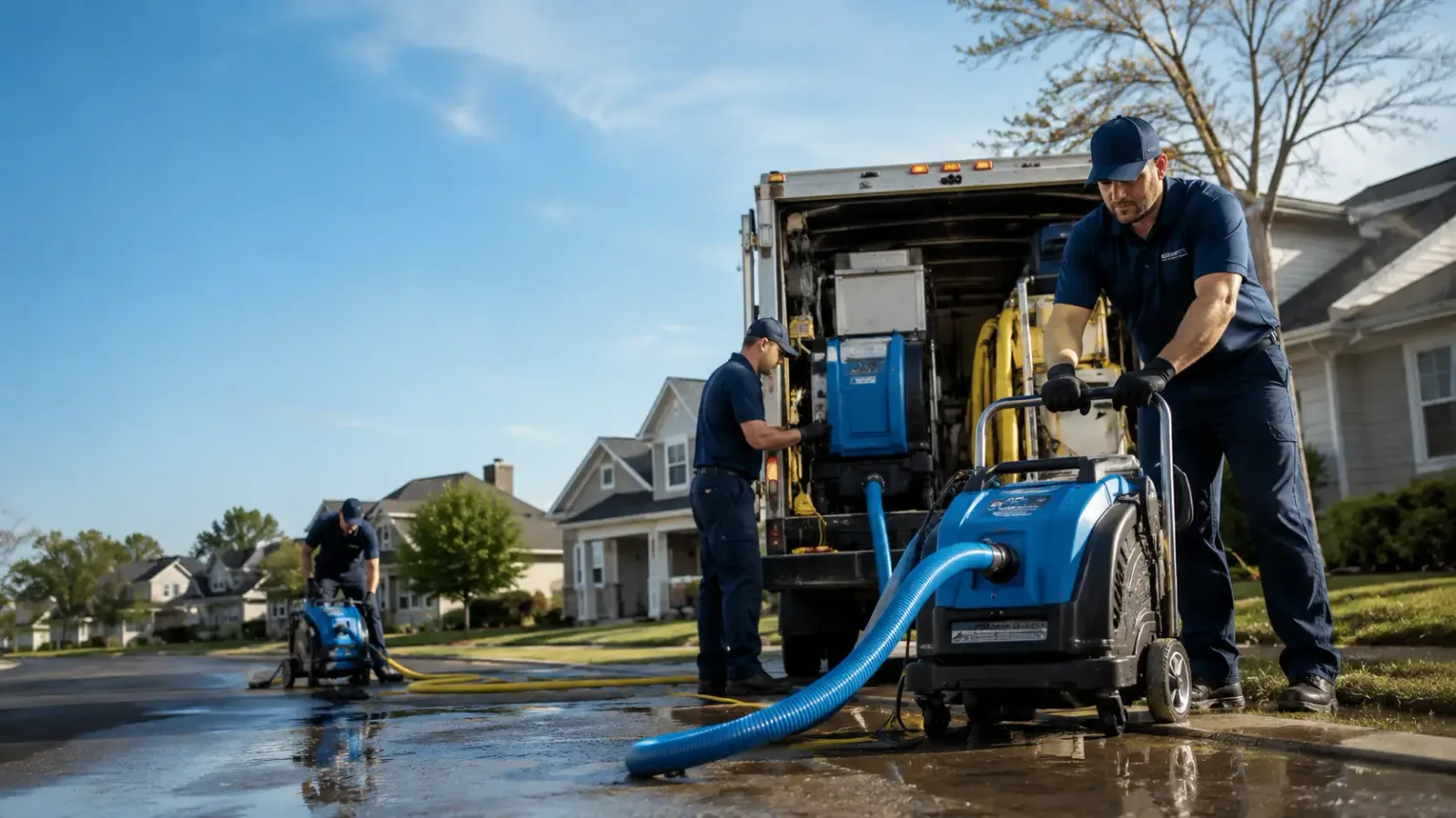 Flood Damage Cleanup in Deer Creek, OK